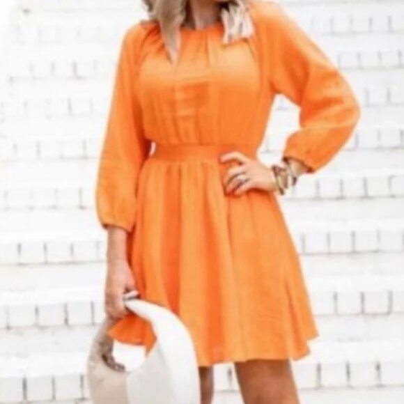 J. Crew Palermo smocked-waist mini dress in linen - Picture 3 of 5